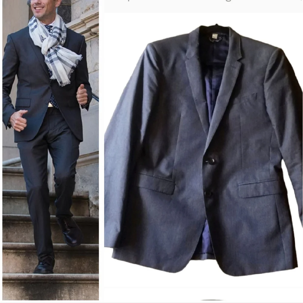 Vintage Burberry Mansell blazer suit jacket sport coat